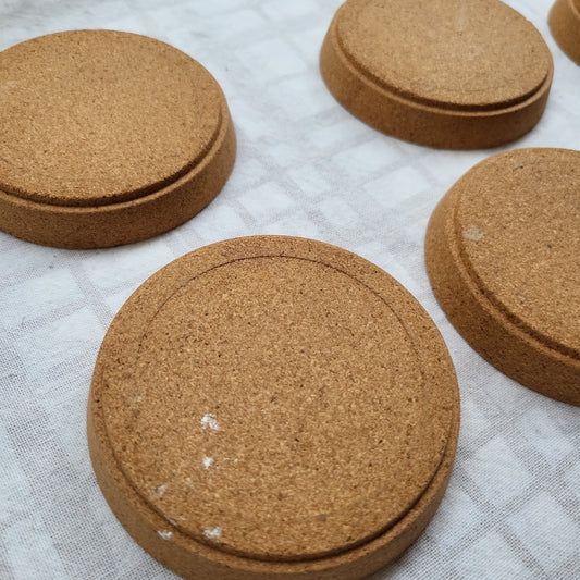 SOLD: Cork Drink Coasters