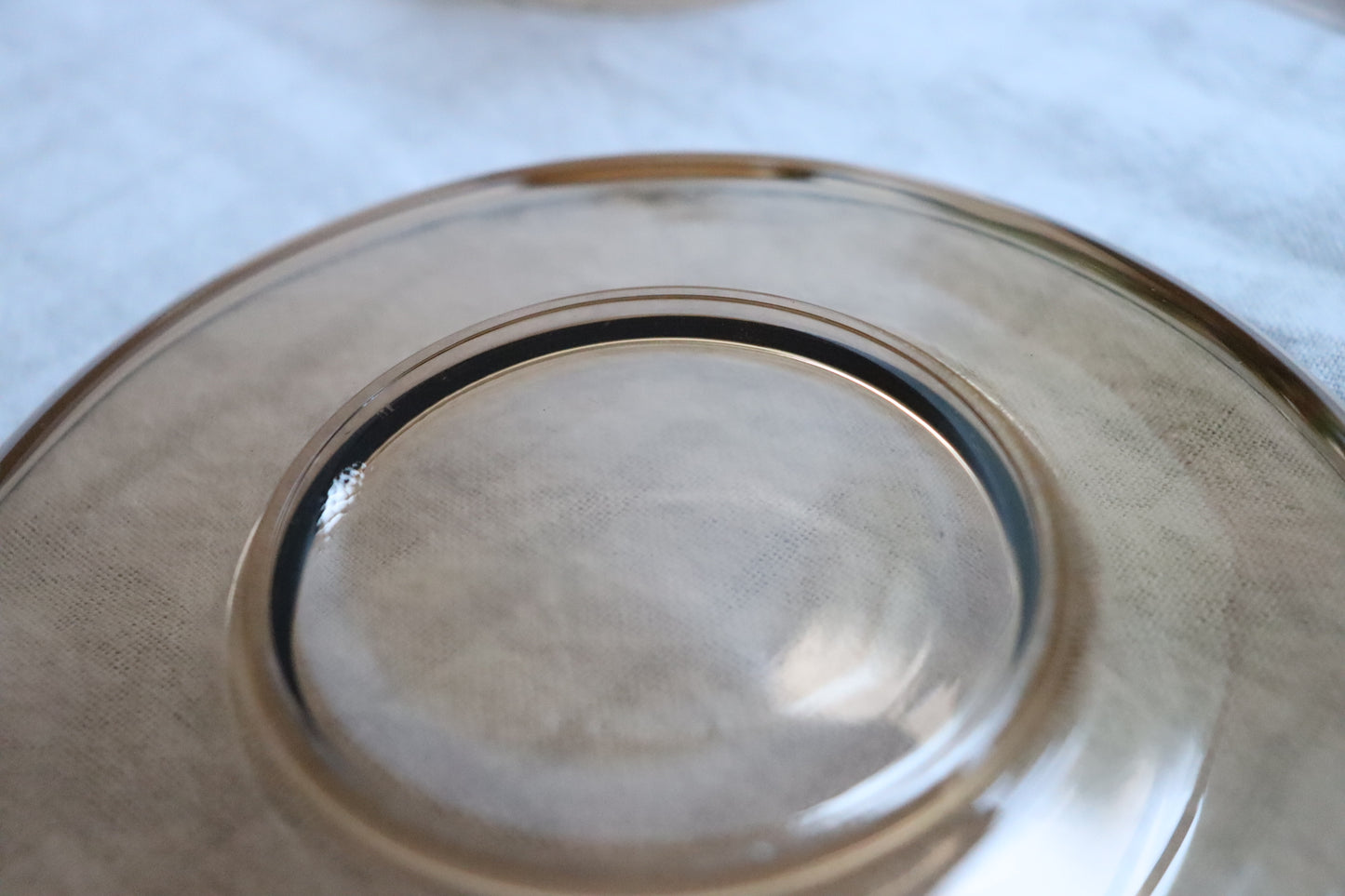 French Sepia Toned Tea Cups, Duralex (set of 3) | 1970's