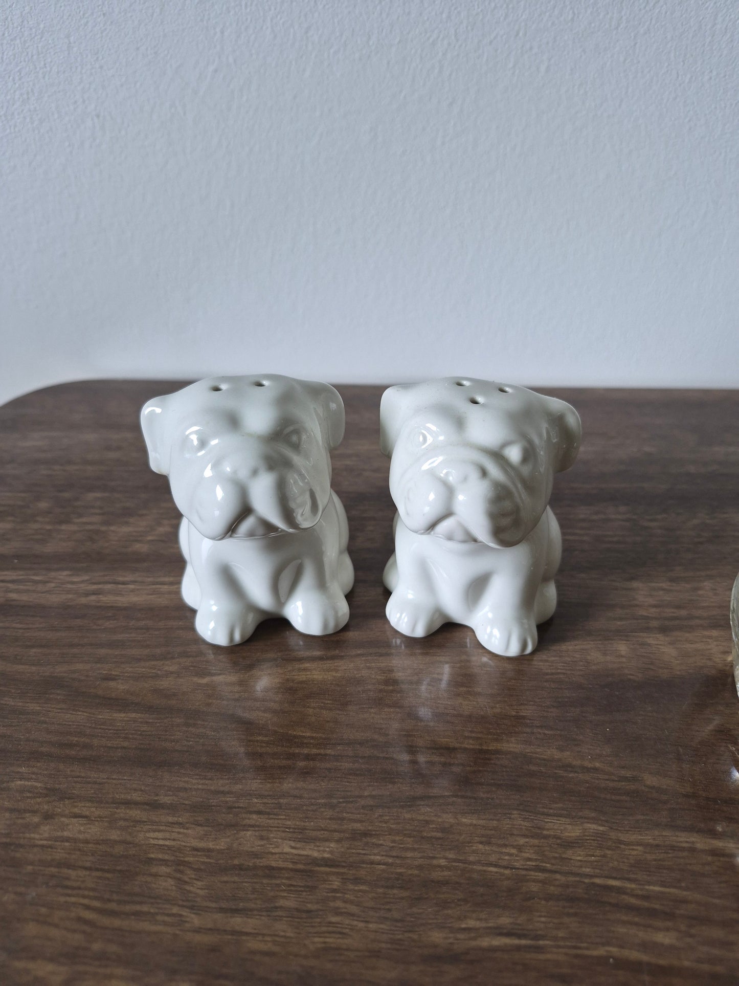 Bulldog Salt and Pepper Shakers