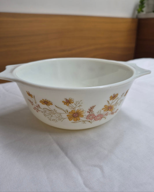 Country Autumn Serving Dish, Pyrex | 1970's
