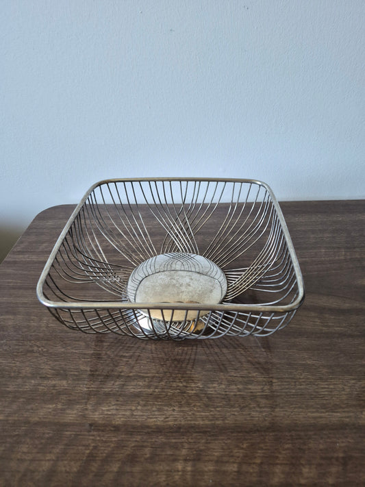 Mid-Century Wire Fruit Basket