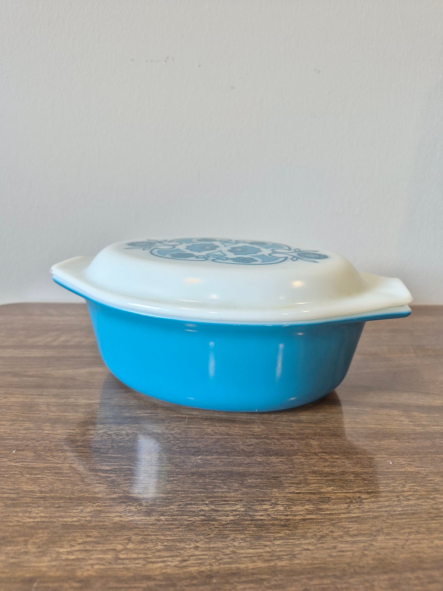 Rare Blue Horizon Casserole Dish, Pyrex