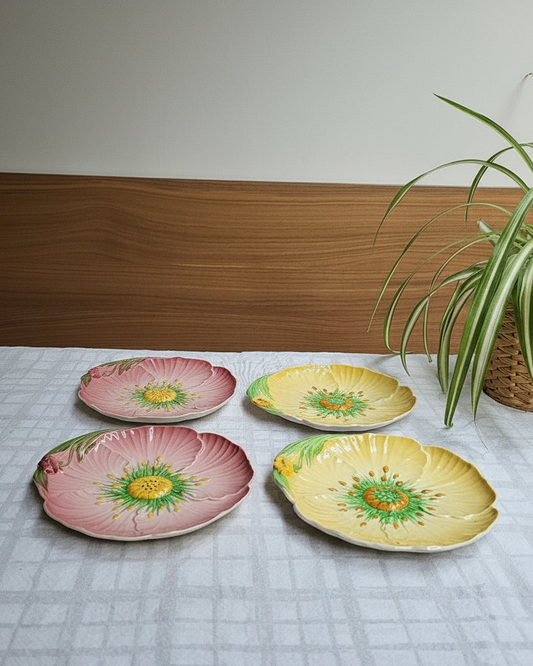 Flower salad plates, Carlton Ware | 1930's