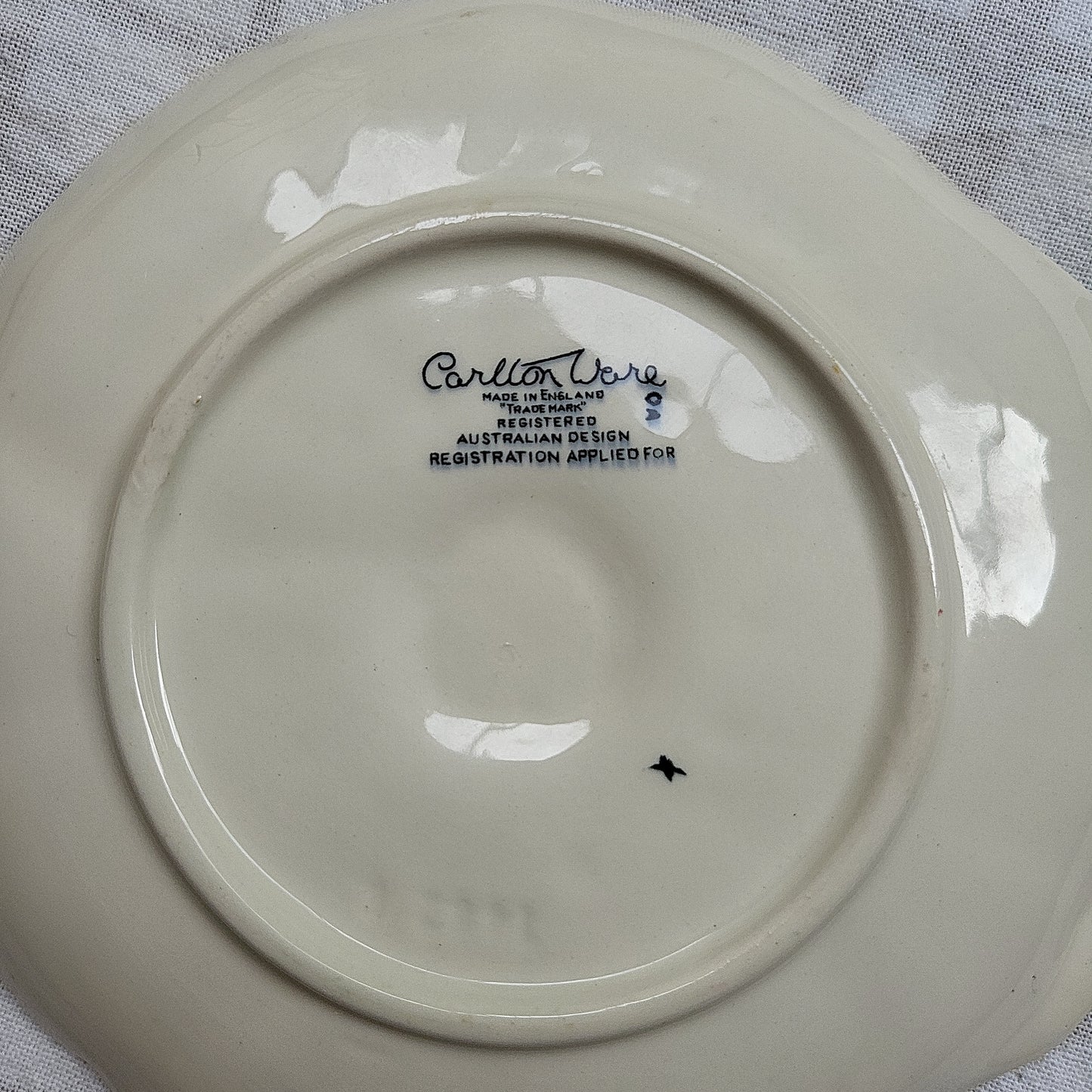 Flower salad plates, Carlton Ware | 1930's