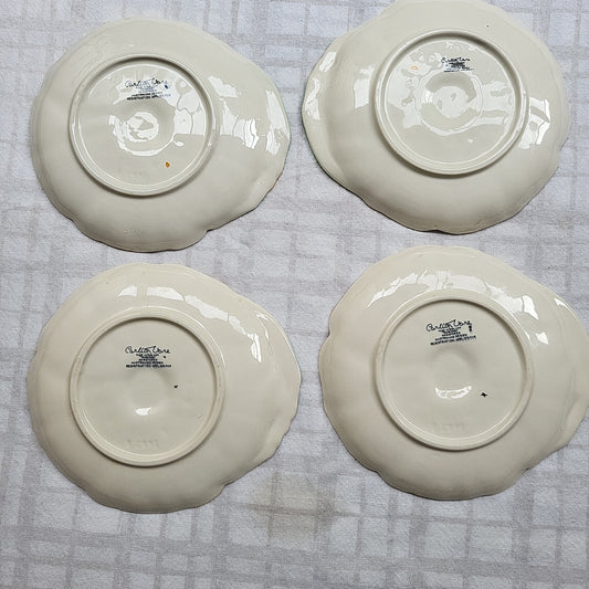 Flower salad plates, Carlton Ware | 1930's
