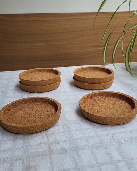 SOLD: Cork Drink Coasters