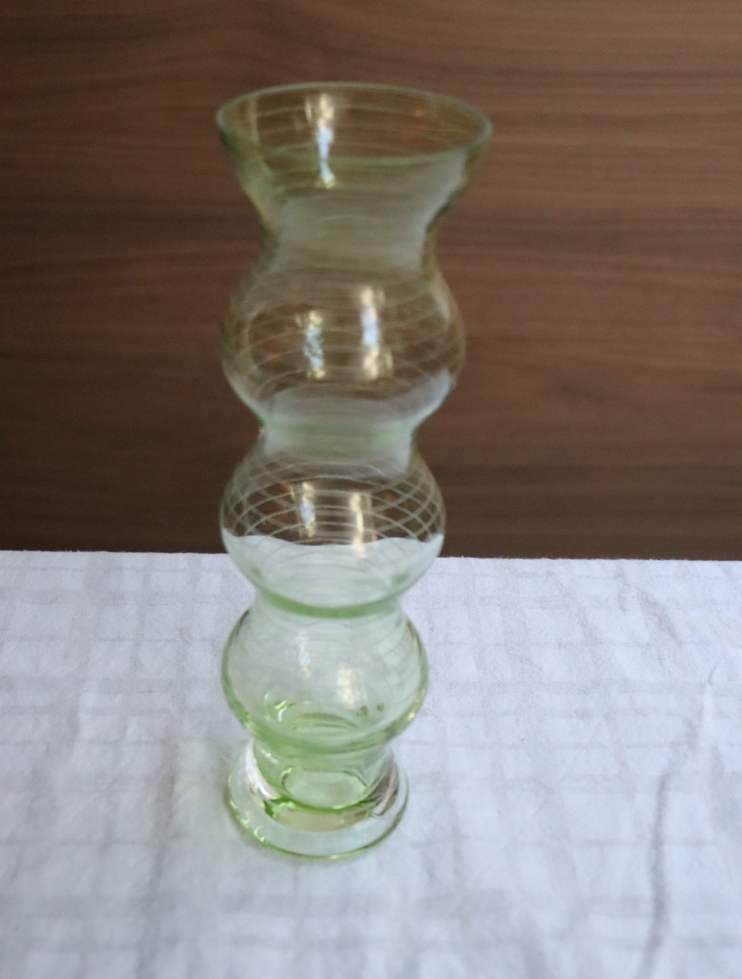 Hand-blown Vases, Empoli-Style (set of 2) | 1960's