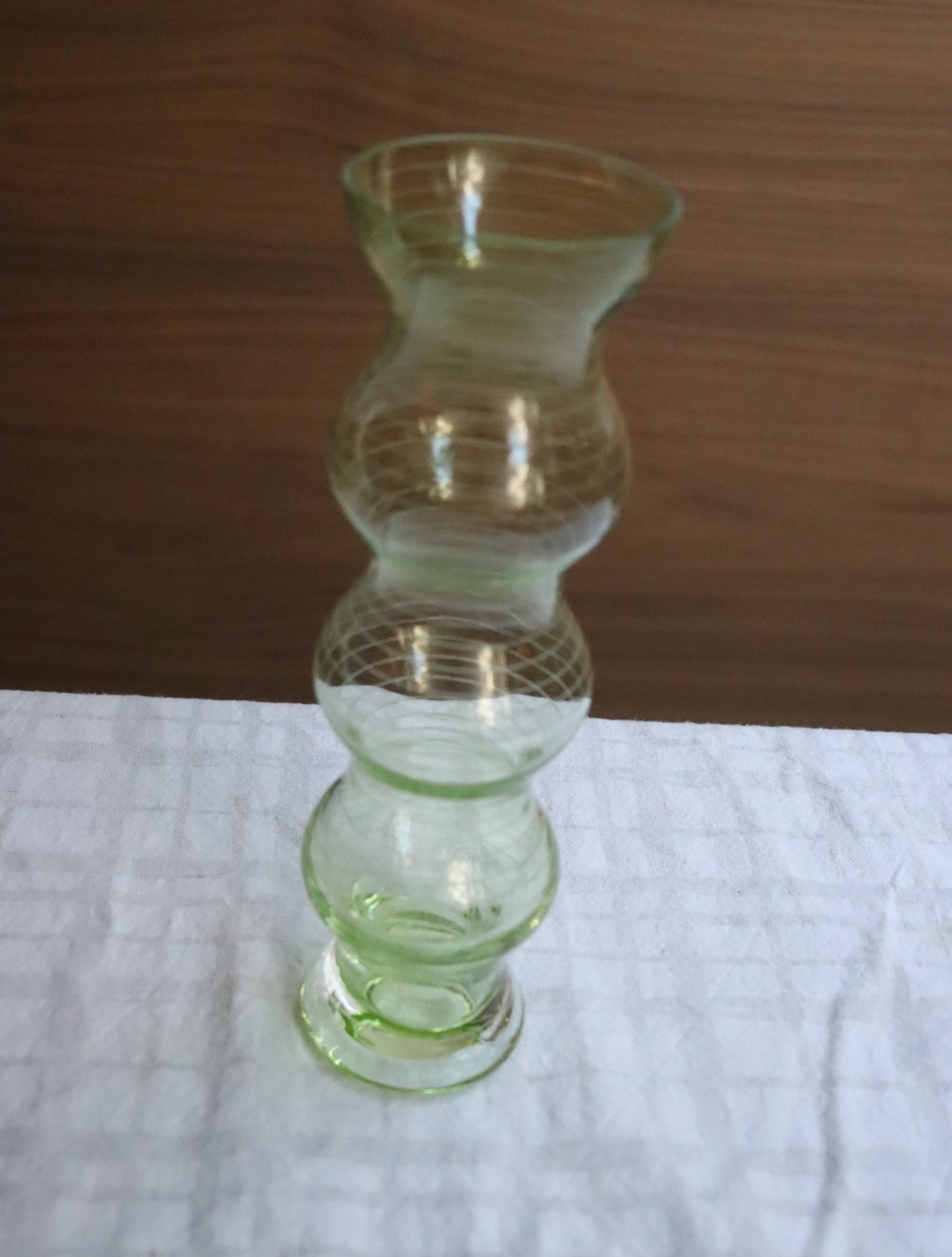 Hand-blown Vases, Empoli-Style (set of 2) | 1960's