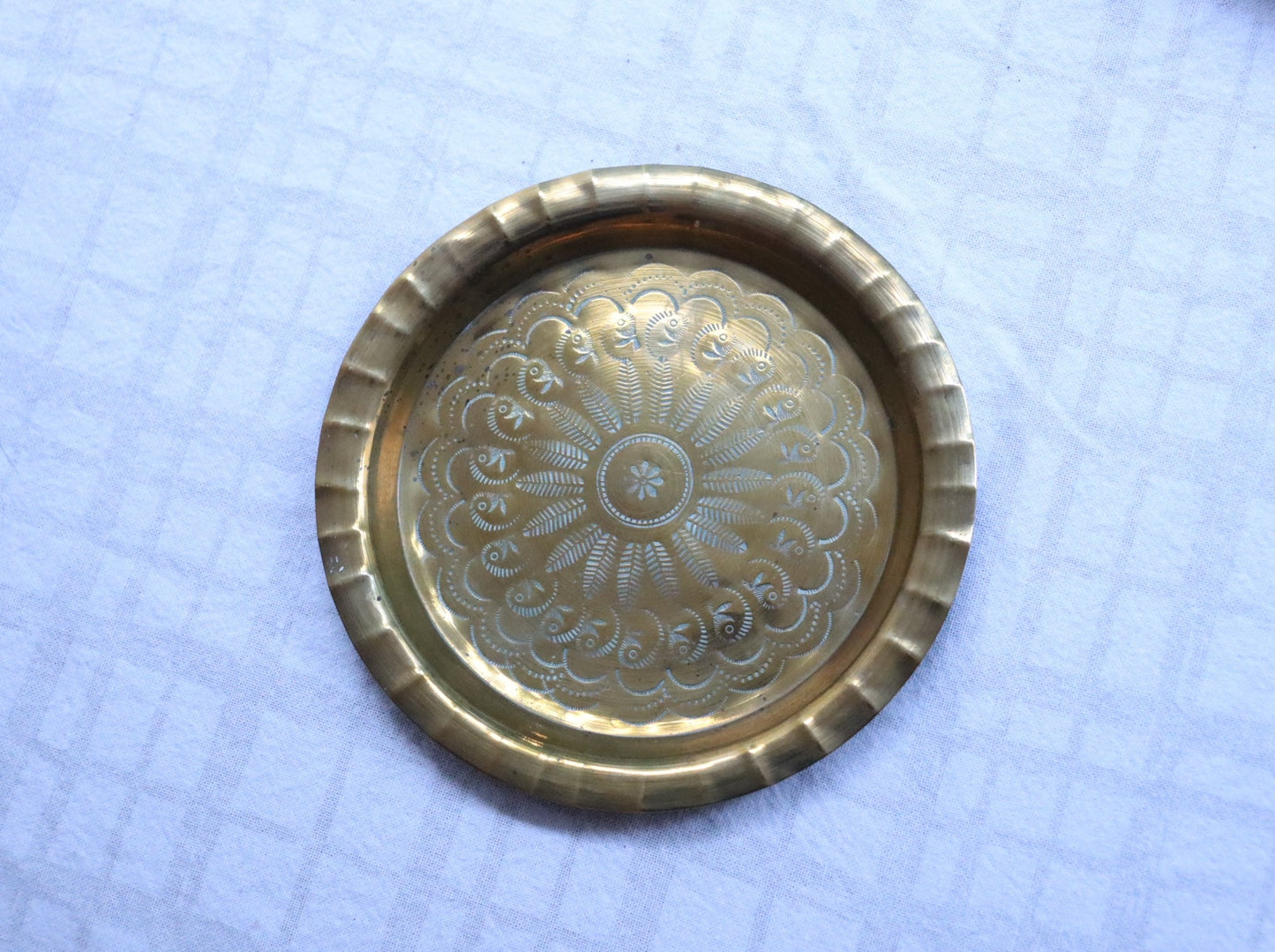 Brass Trinket Tray | 1970's