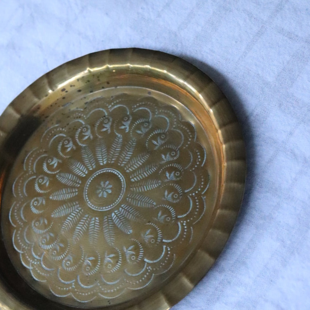 Brass Trinket Tray | 1970's