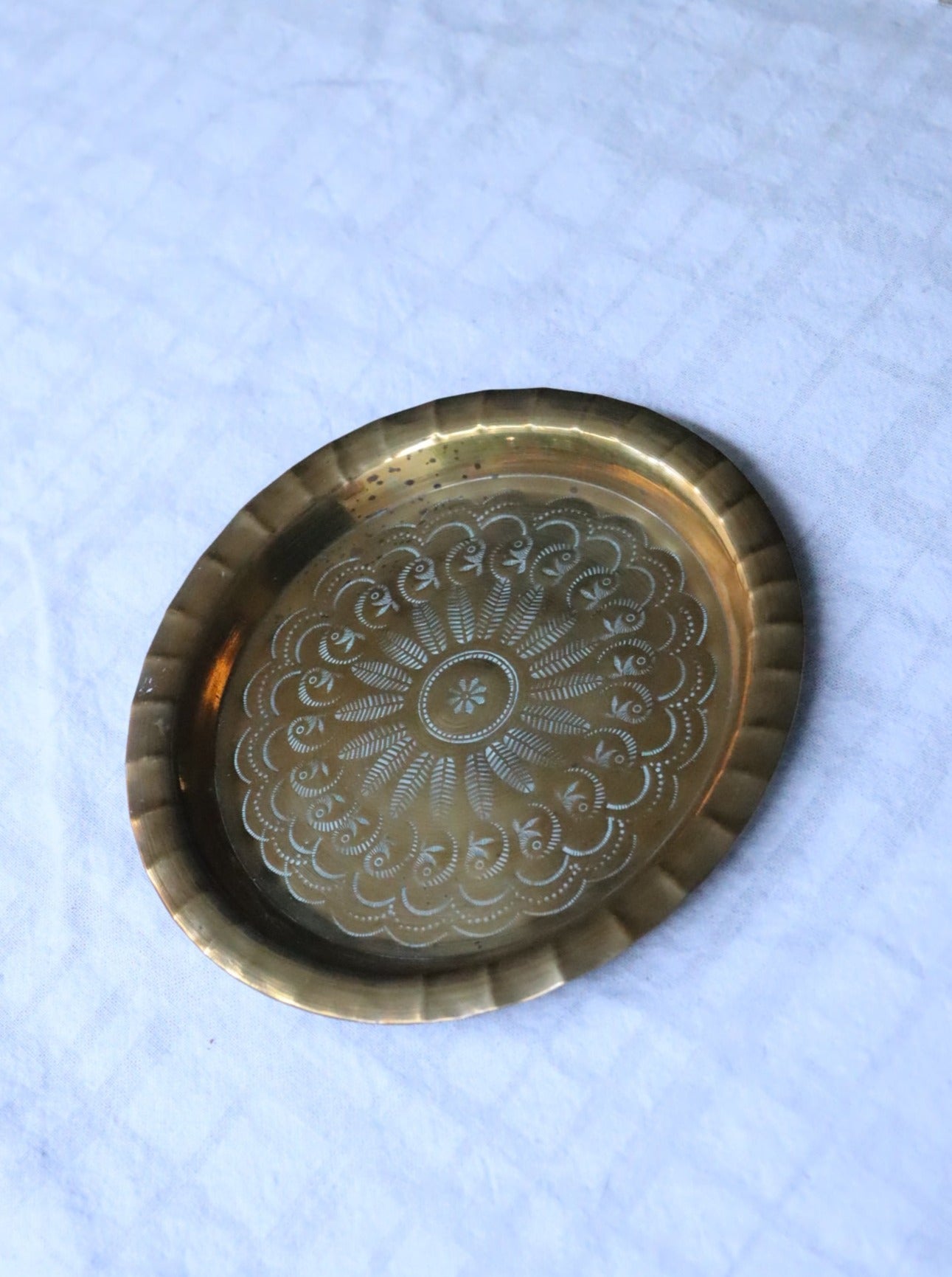Brass Trinket Tray | 1970's