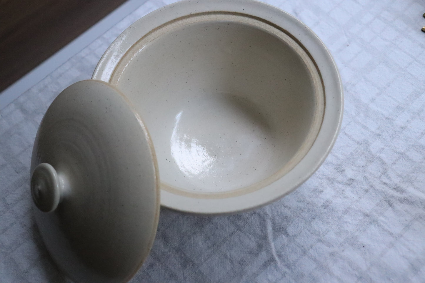 Hand-Carved Foral Dish | Studio Pottery
