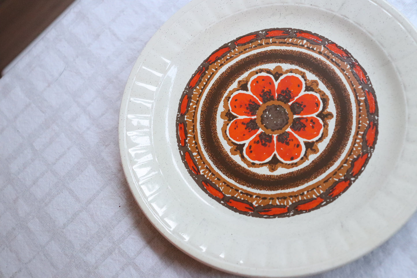 SOLD: Tango English Ironstone dinner plates (set of 4)  |  1960's