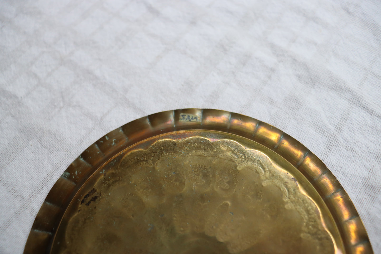 Brass Trinket Tray | 1970's