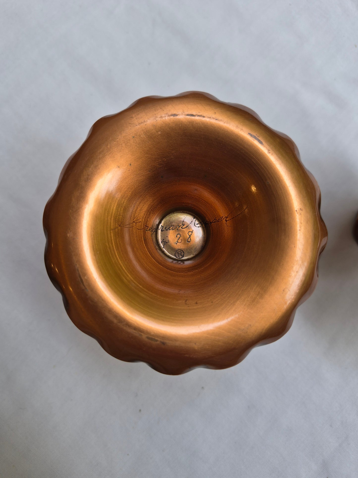 Copper Candlestick Holders (Single or Pair) | 1950's