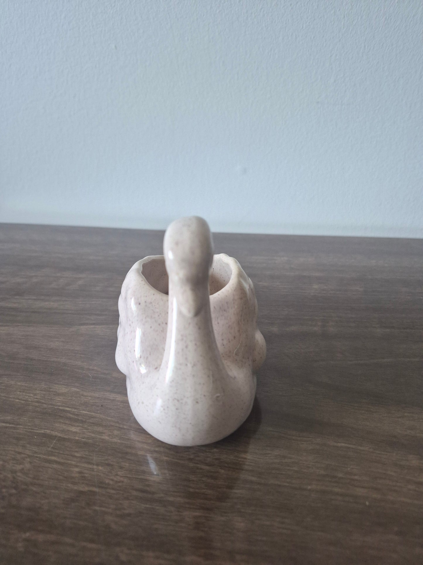 Pink Swan Plant Pot | 1980's