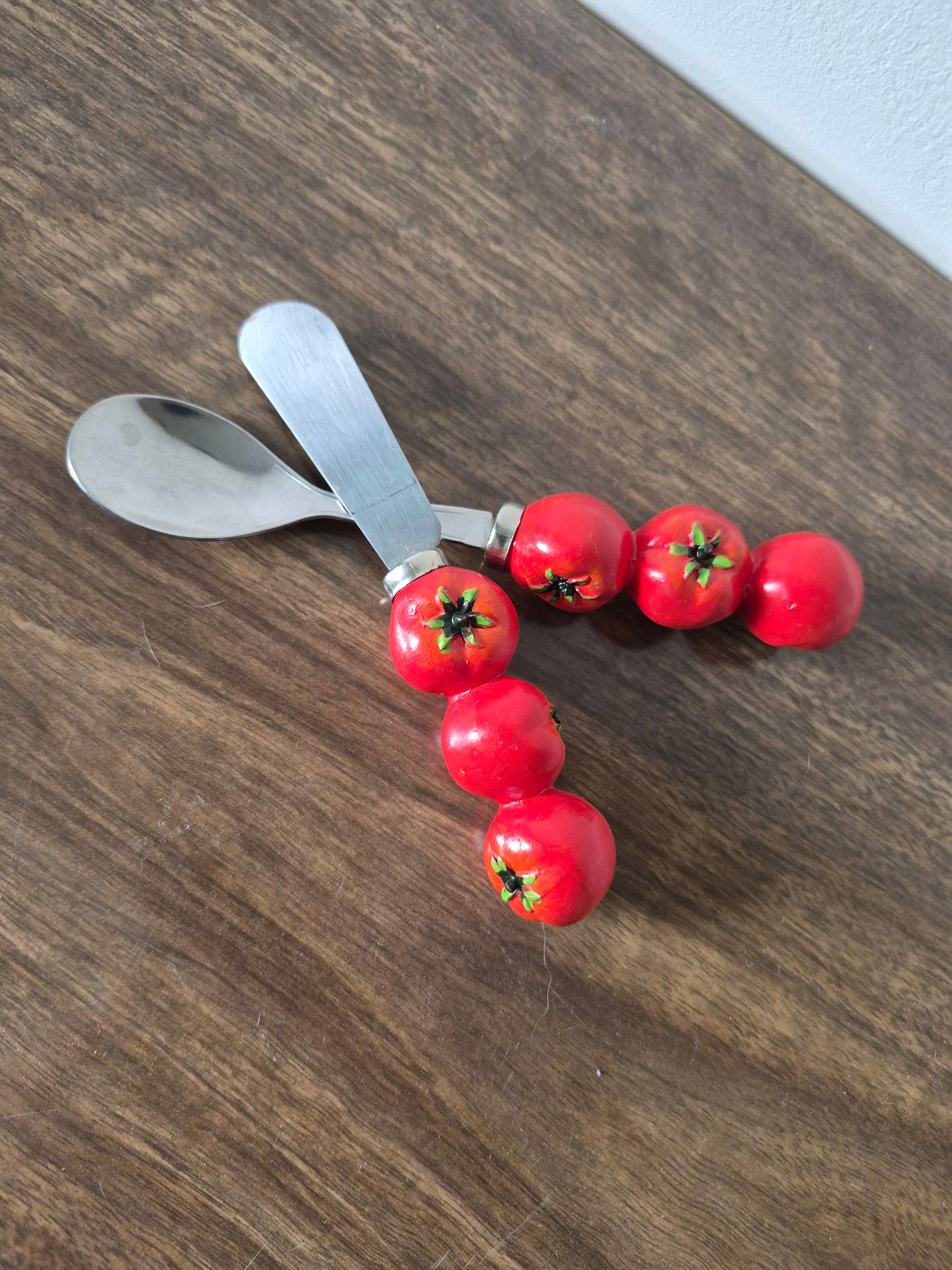 Tomato Utensils for Wine and Cheese,
