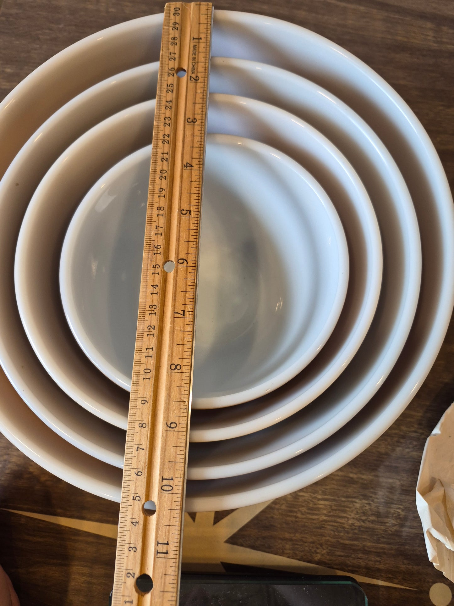 Pyrex Mixing Bowls (set of 4)  |  1950's