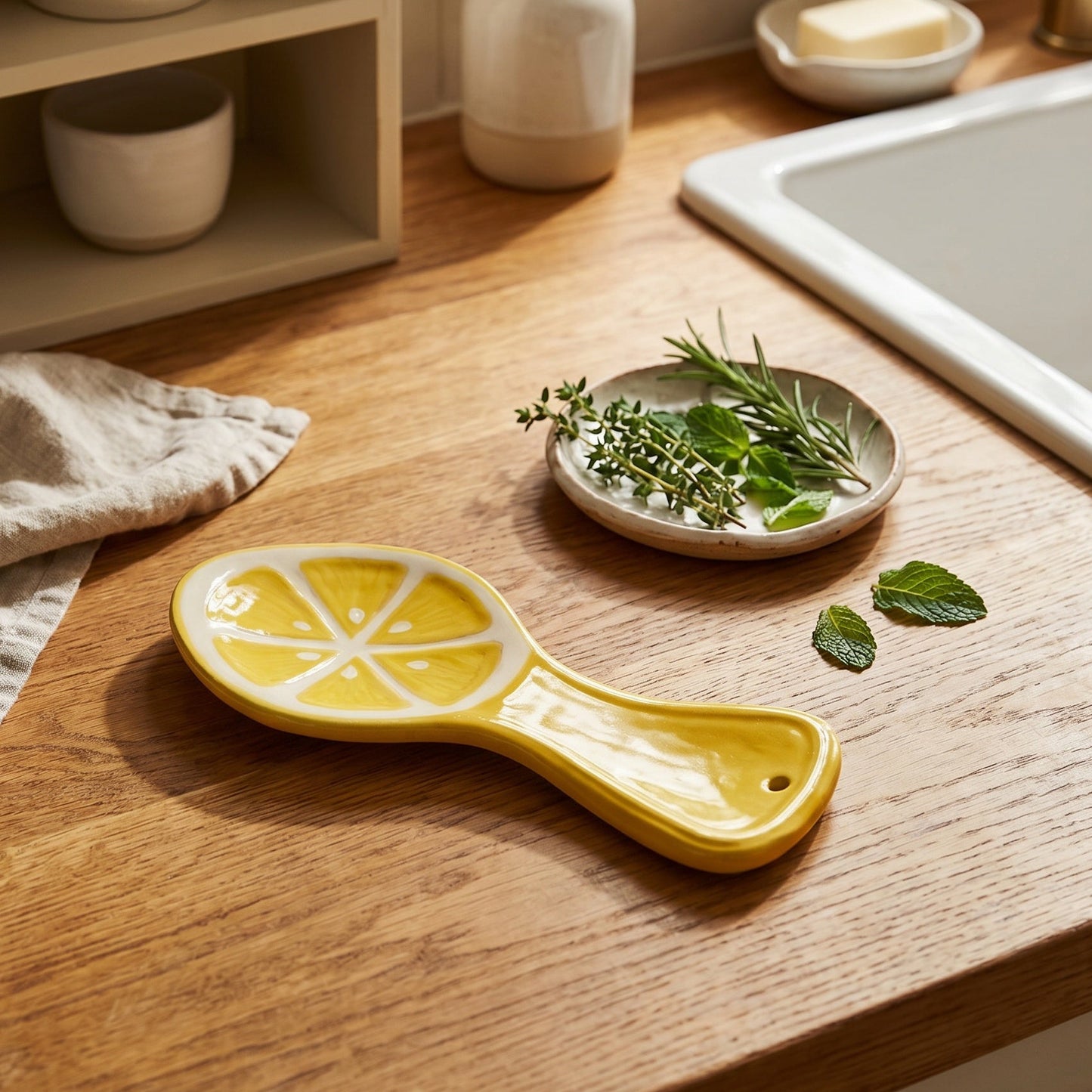 Lemon Spoon Rest