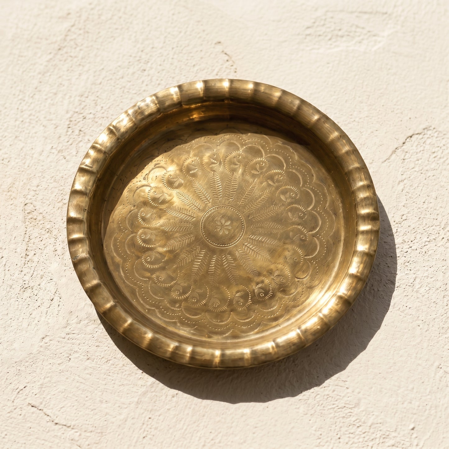 Brass Trinket Tray | 1970's