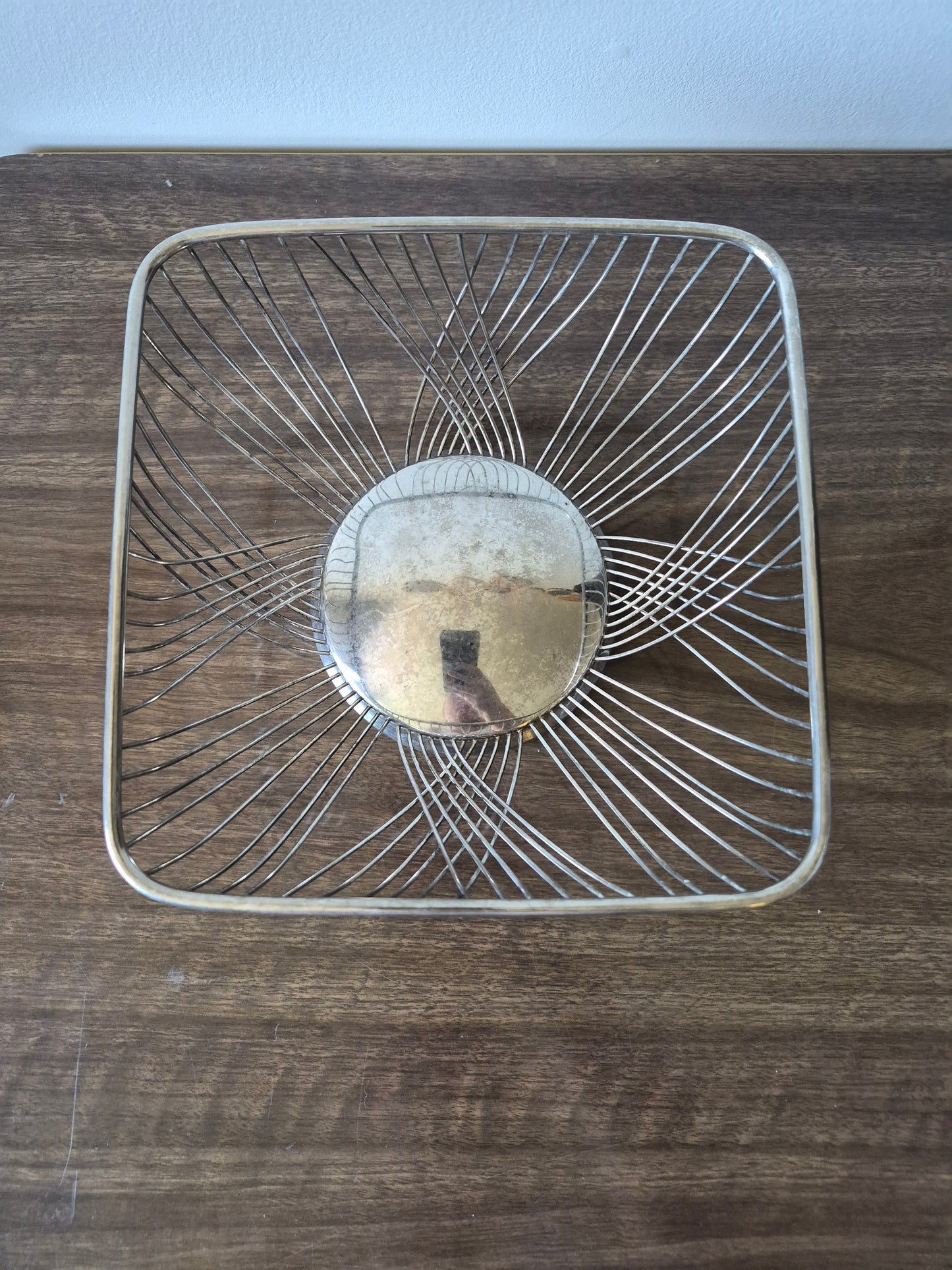 Mid-Century Wire Fruit Basket