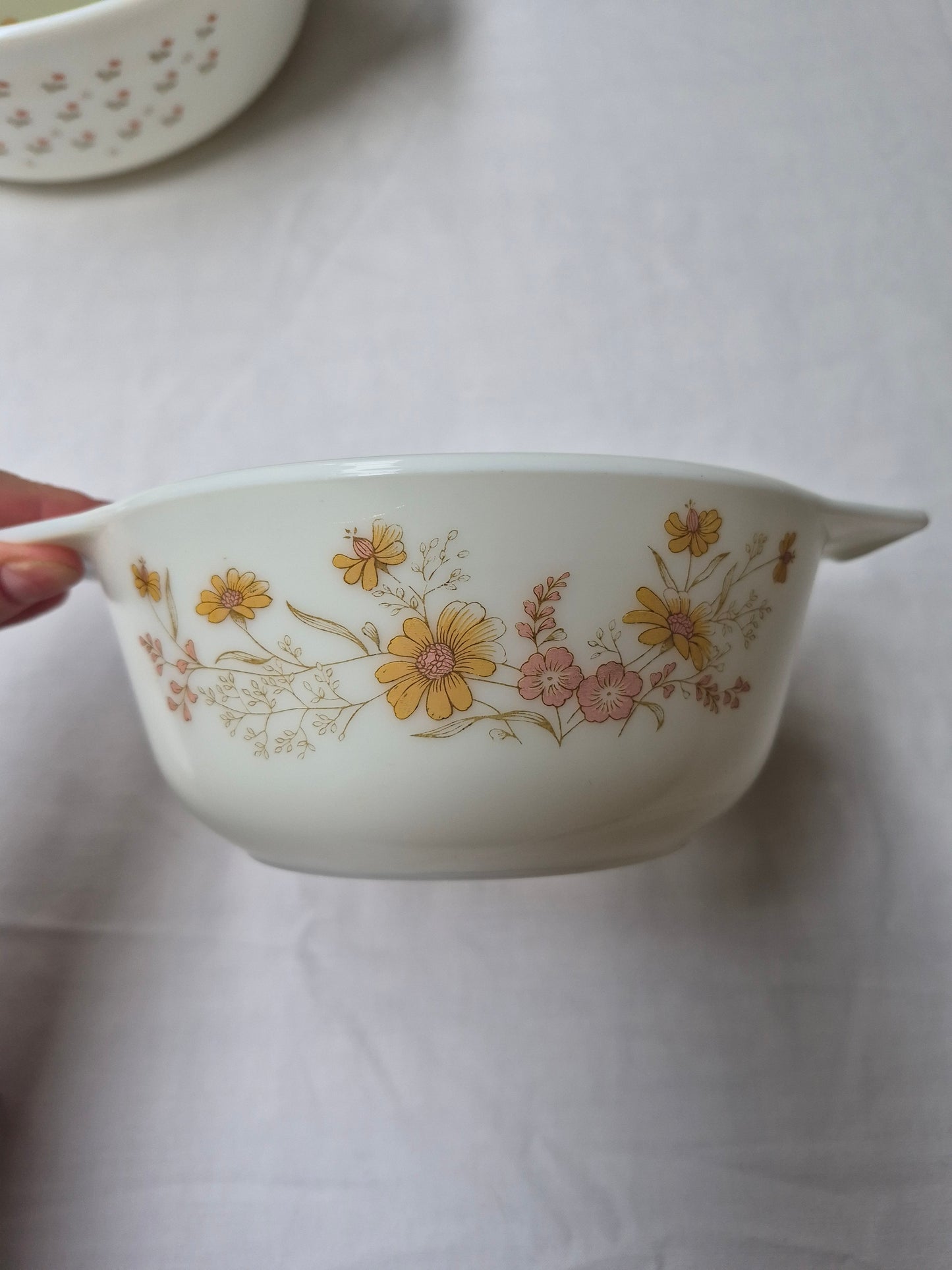 Country Autumn Serving Dish, Pyrex | 1970's