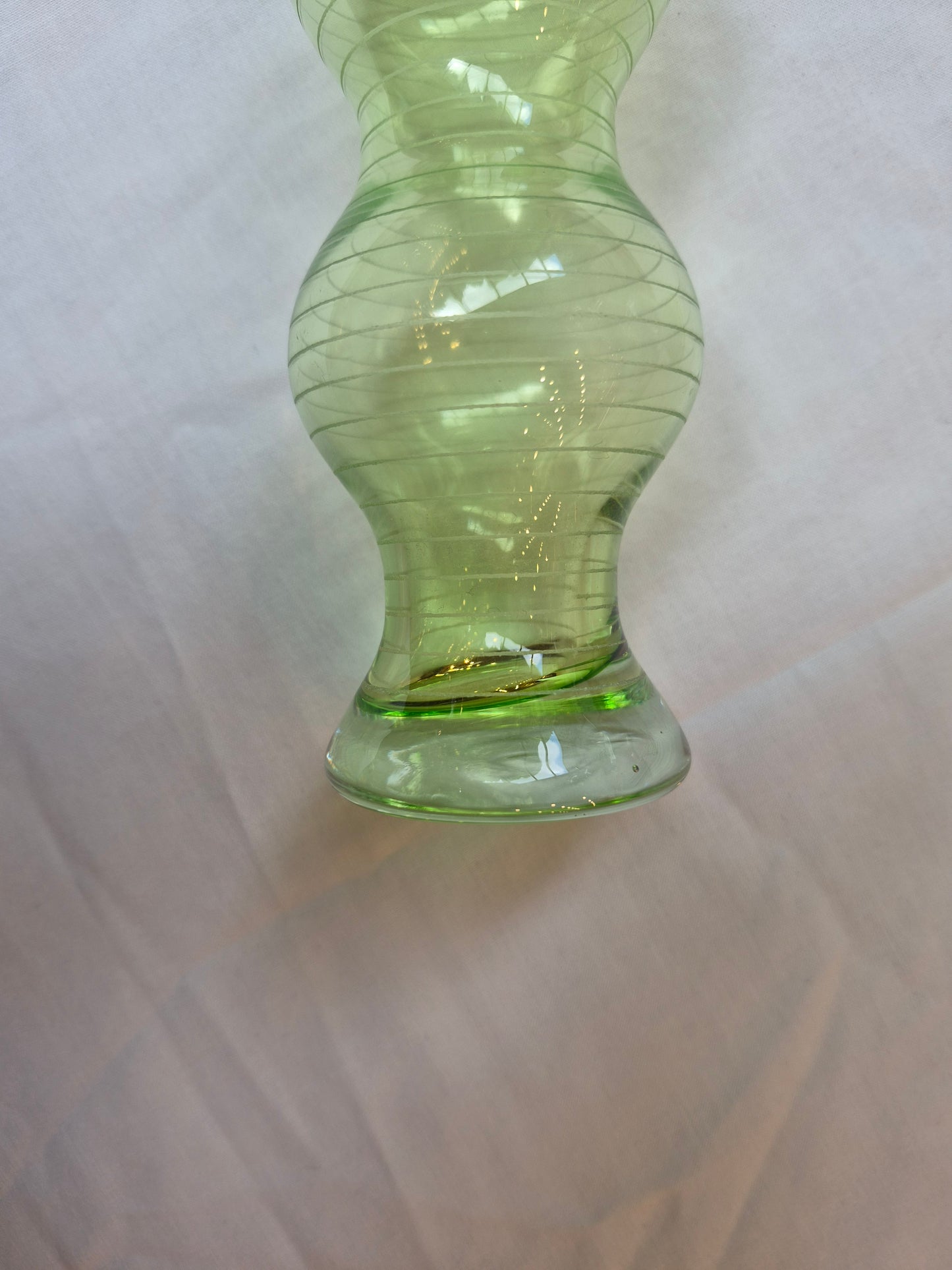 Hand-blown Vases, Empoli-Style (set of 2) | 1960's