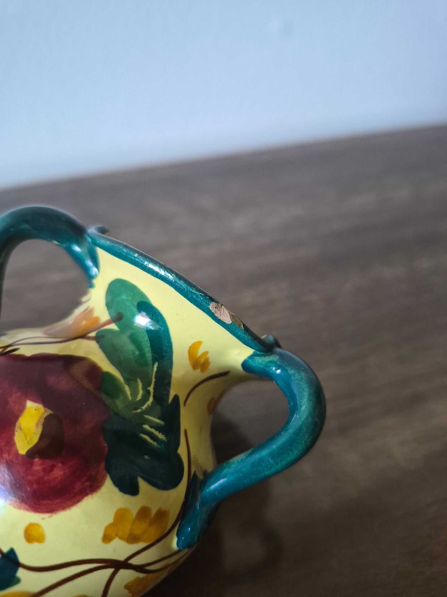 Tiny Hand-Painted Italian Pottery, Studio Pottery