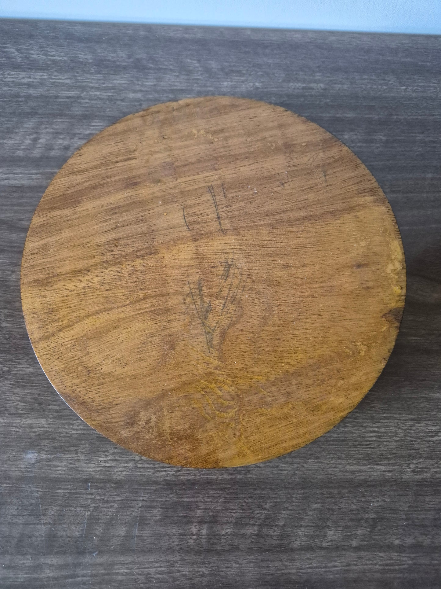 Solid Wood Serving Bowl