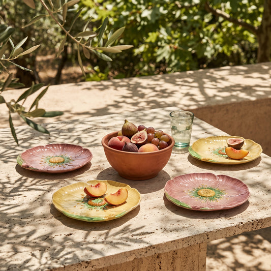 Floral dessert plates, Carlton Ware (set of 4) | 1930's