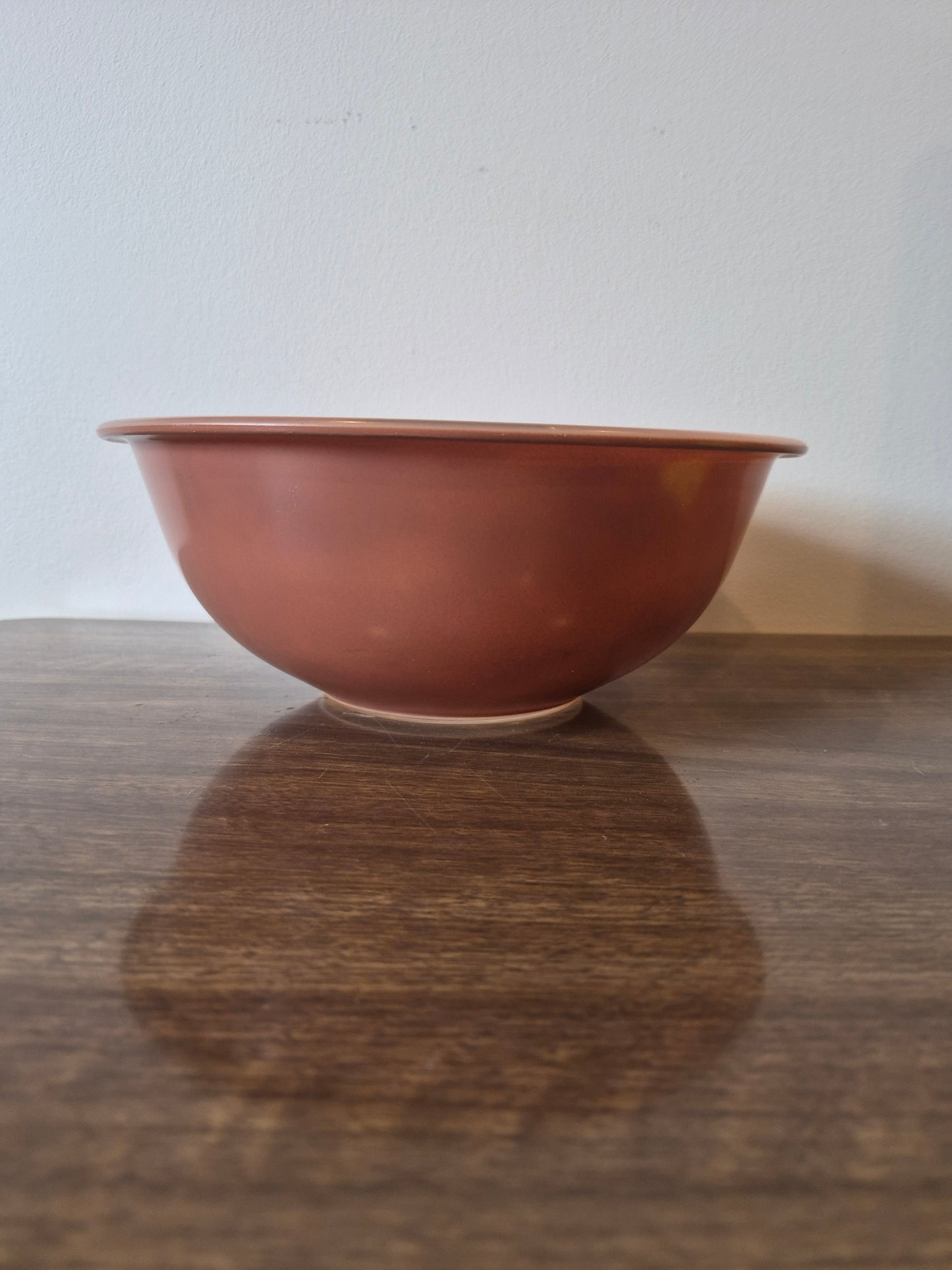 Pink Pyrex Mixing Bowl, Autumn Horizon, 1960s