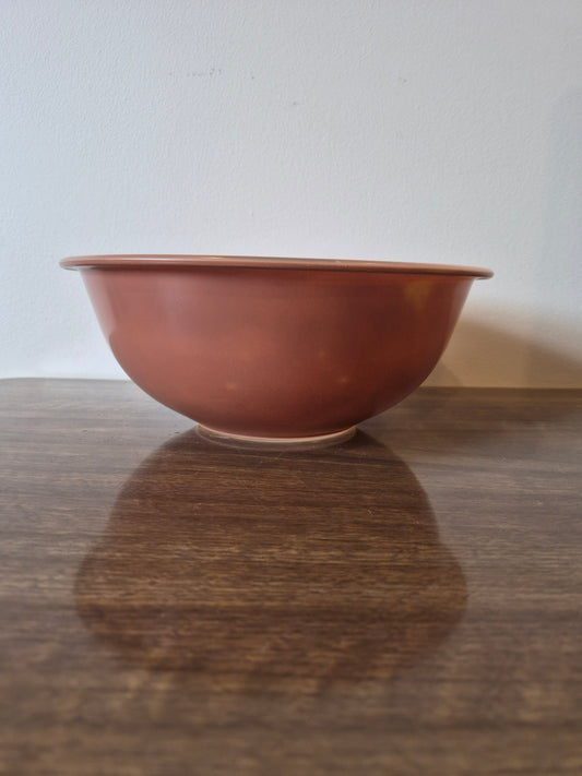 Pink Pyrex Mixing Bowl, Autumn Horizon, 1960s