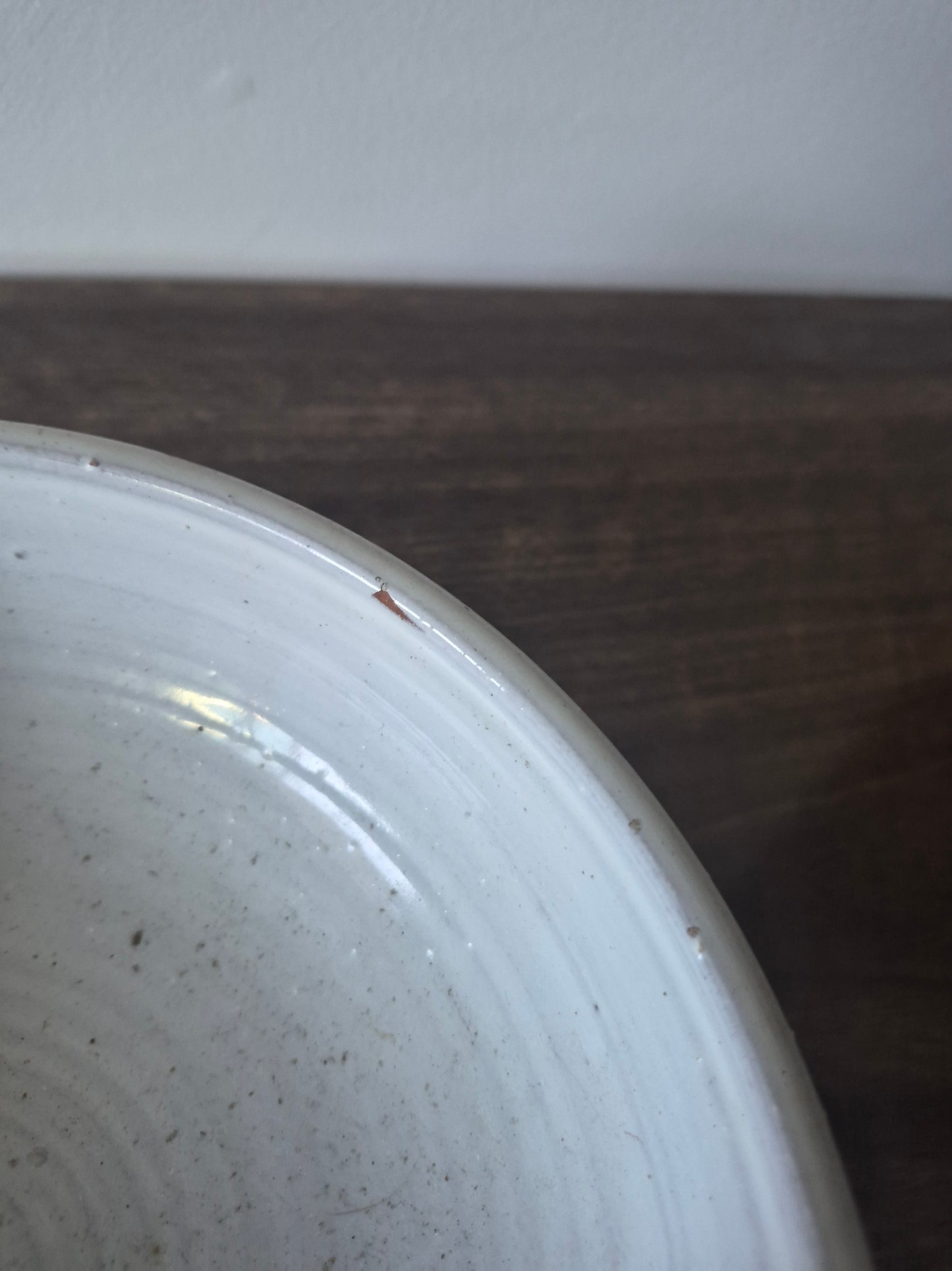 Terracotta Hand-Painted Decorative Bowl, Studio Pottery