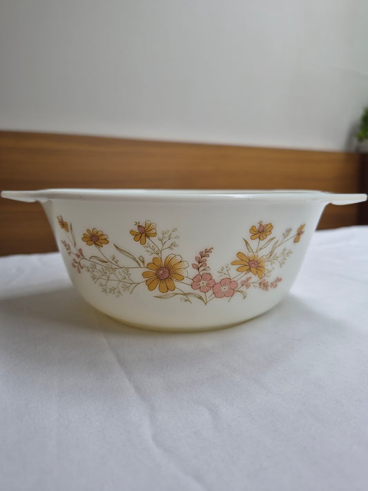 Country Autumn Serving Dish, Pyrex | 1970's