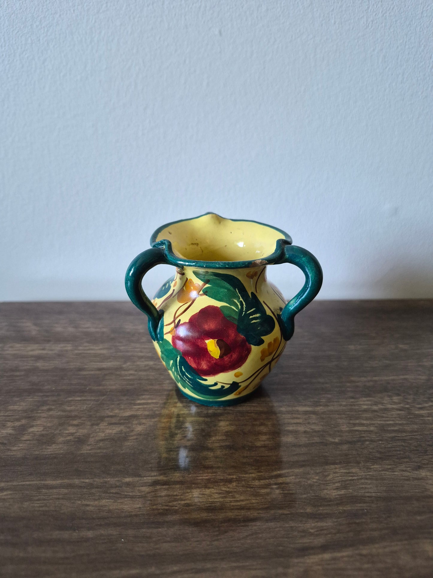 Tiny Hand-Painted Italian Pottery, Studio Pottery