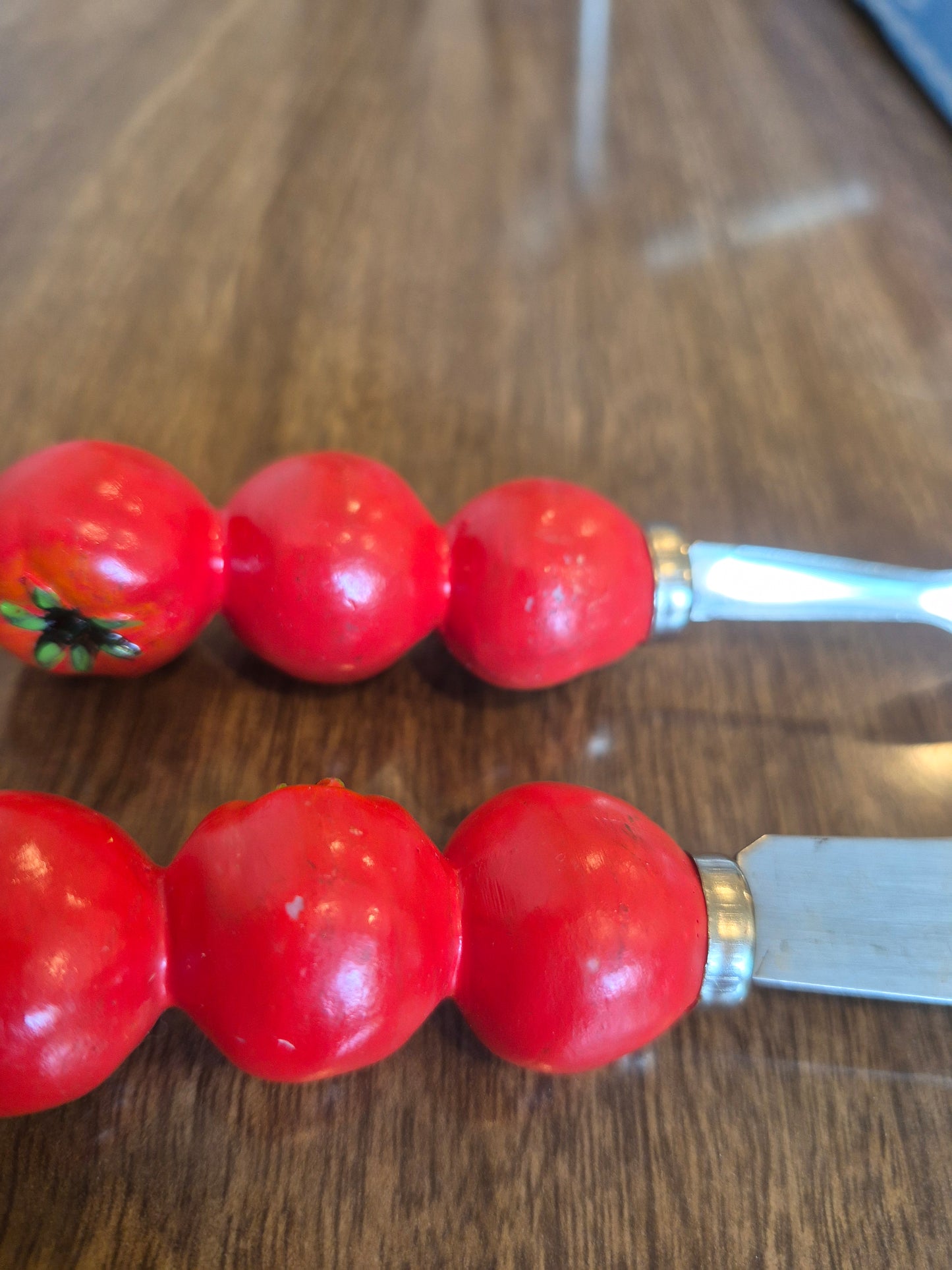Tomato Utensils for Wine and Cheese,