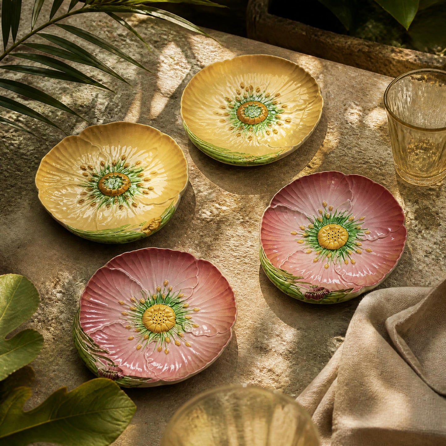 Floral dessert plate, Carlton Ware | 1930's