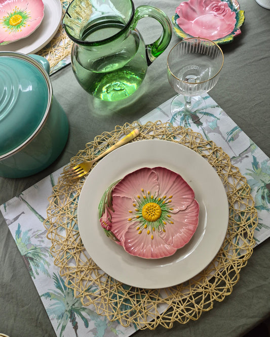 Floral dessert plates, Carlton Ware (set of 4) | 1930's