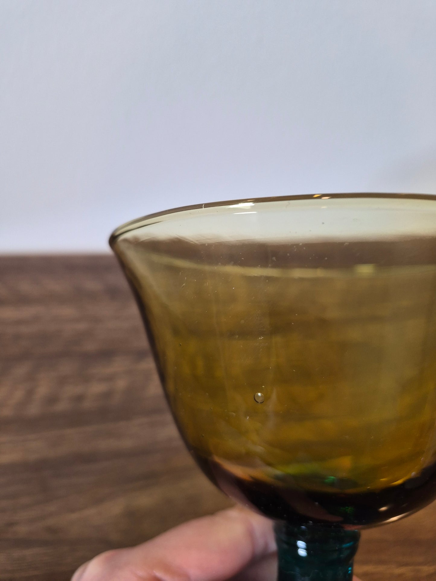 Blown Glass Candy Dish, 1940s