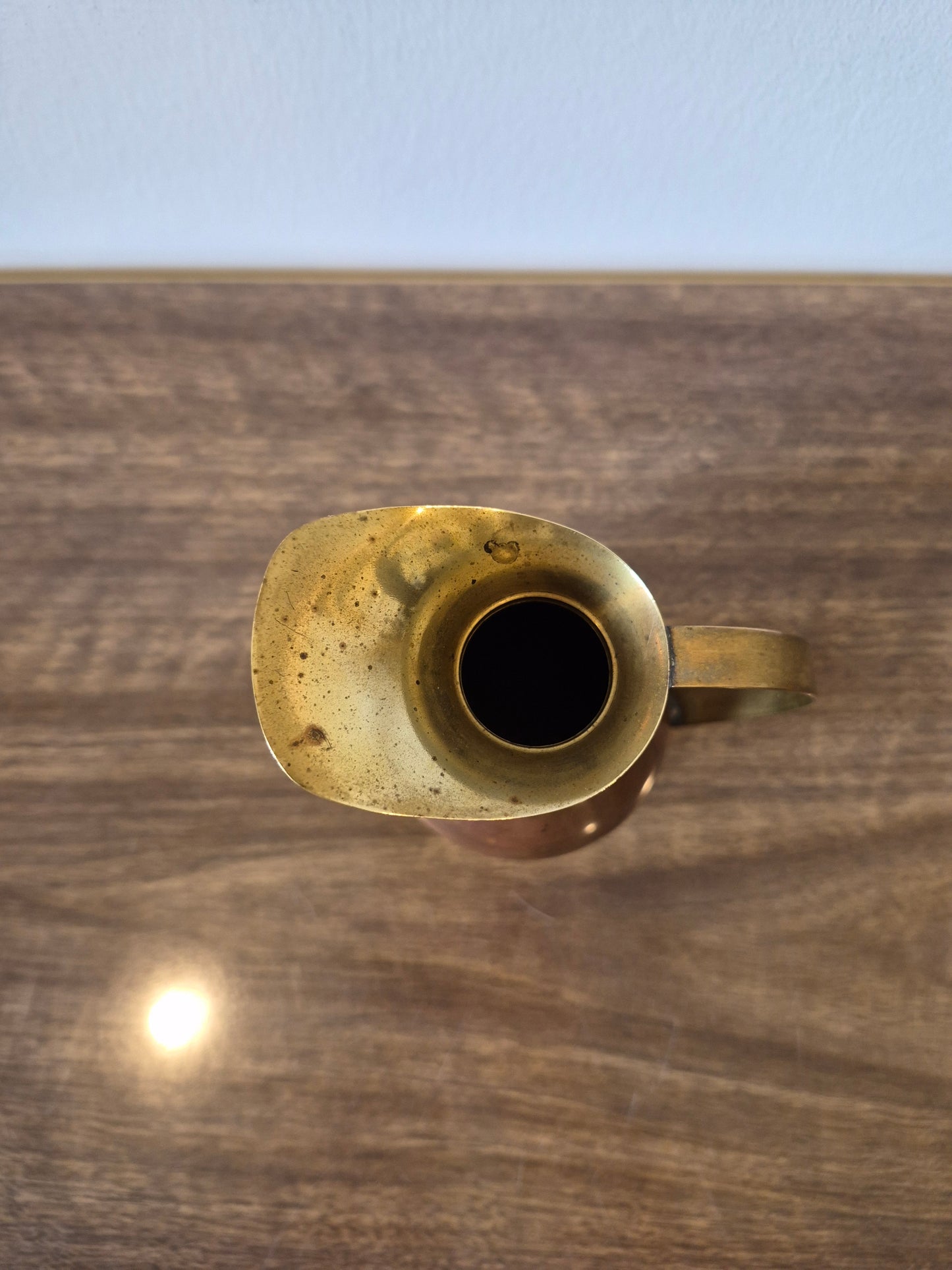 Copper and Brass Vase
