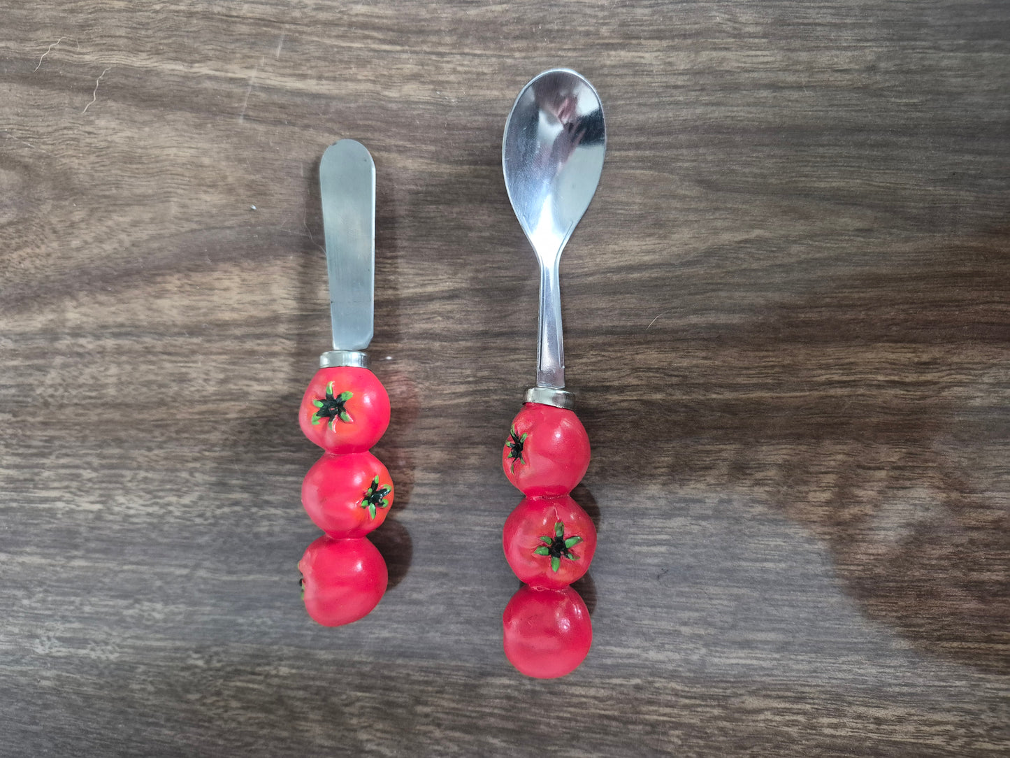Tomato Utensils for Wine and Cheese,