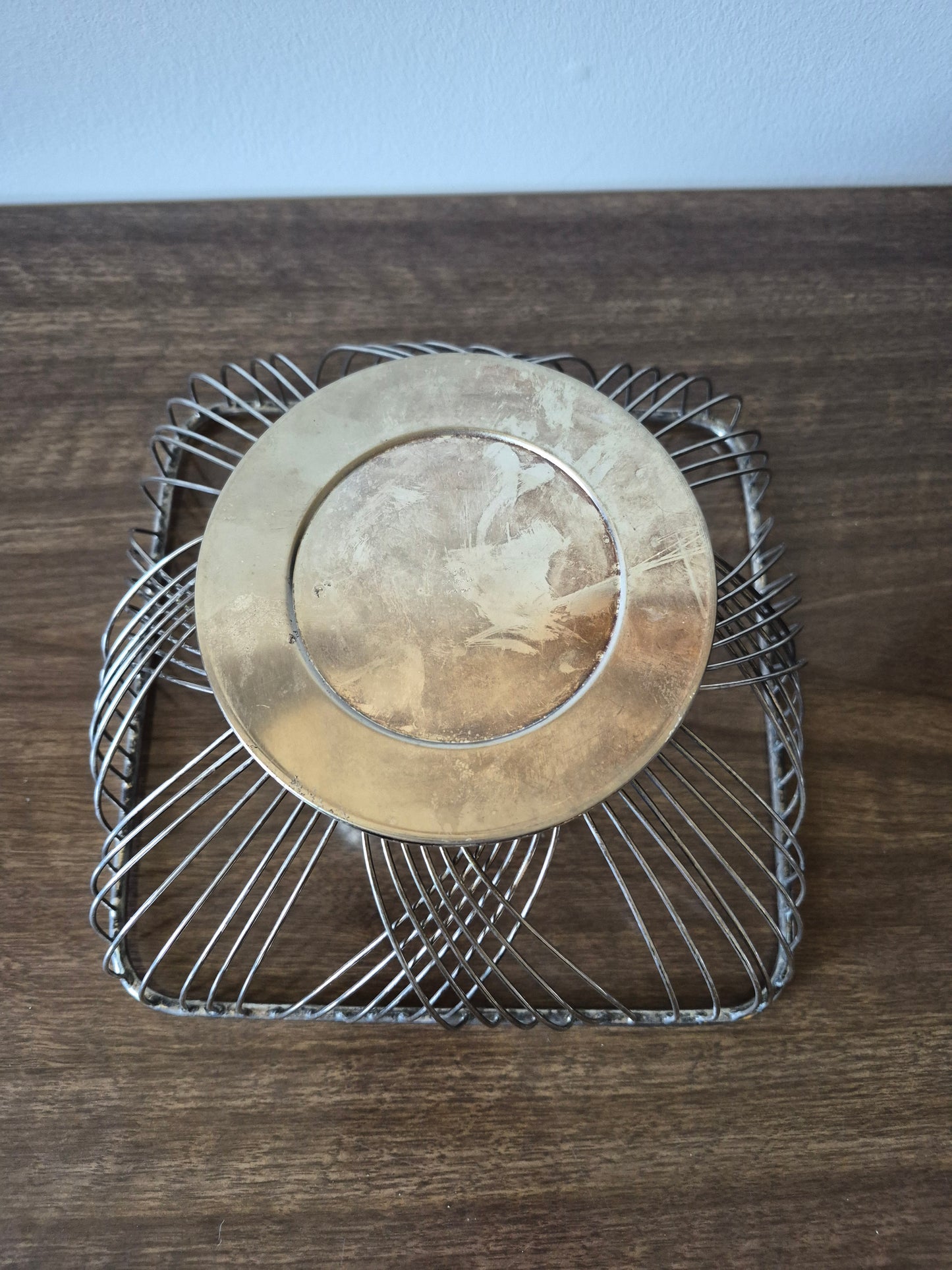 Mid-Century Wire Fruit Basket