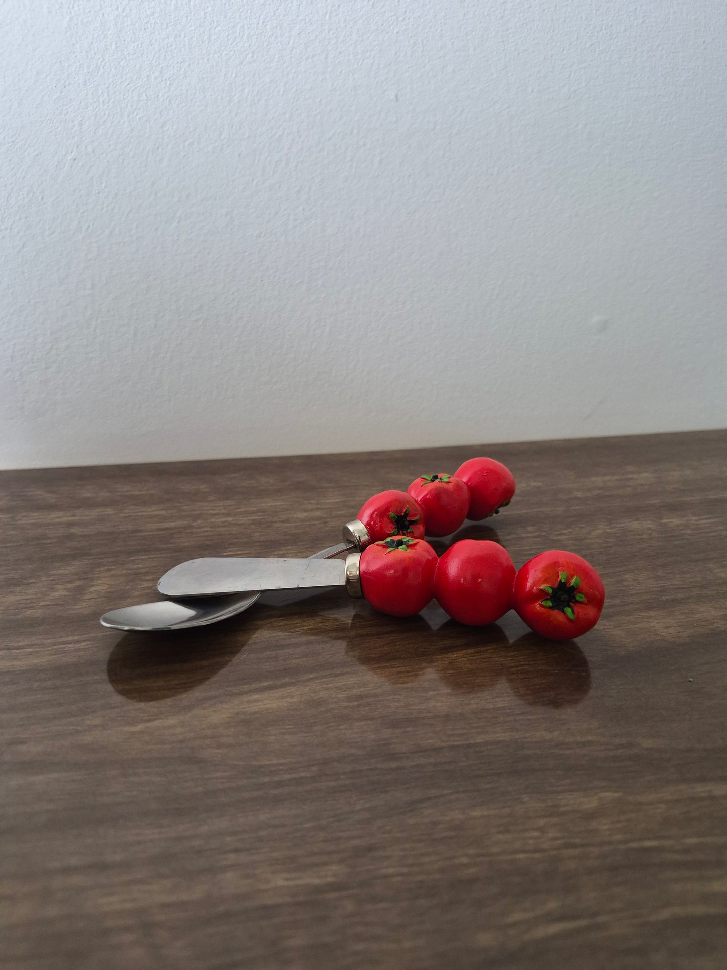 Tomato Utensils for Wine and Cheese,