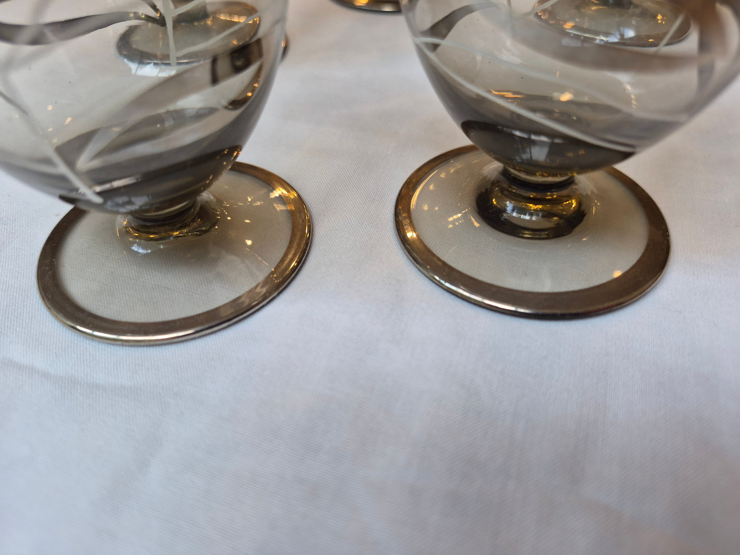 Mid-Century European Claret Jug & Matching Glasses | 1960's