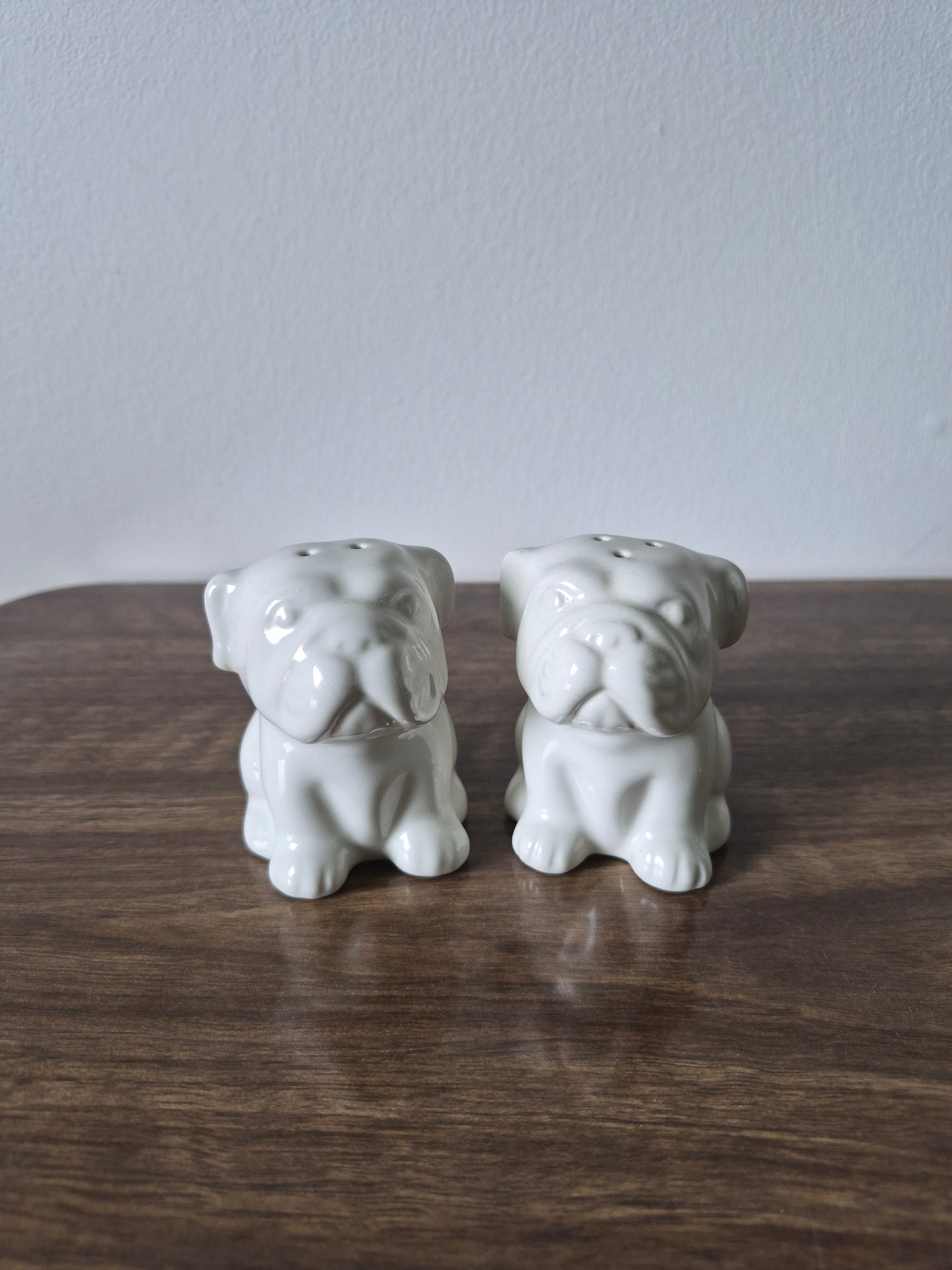 Bulldog Salt and Pepper Shakers