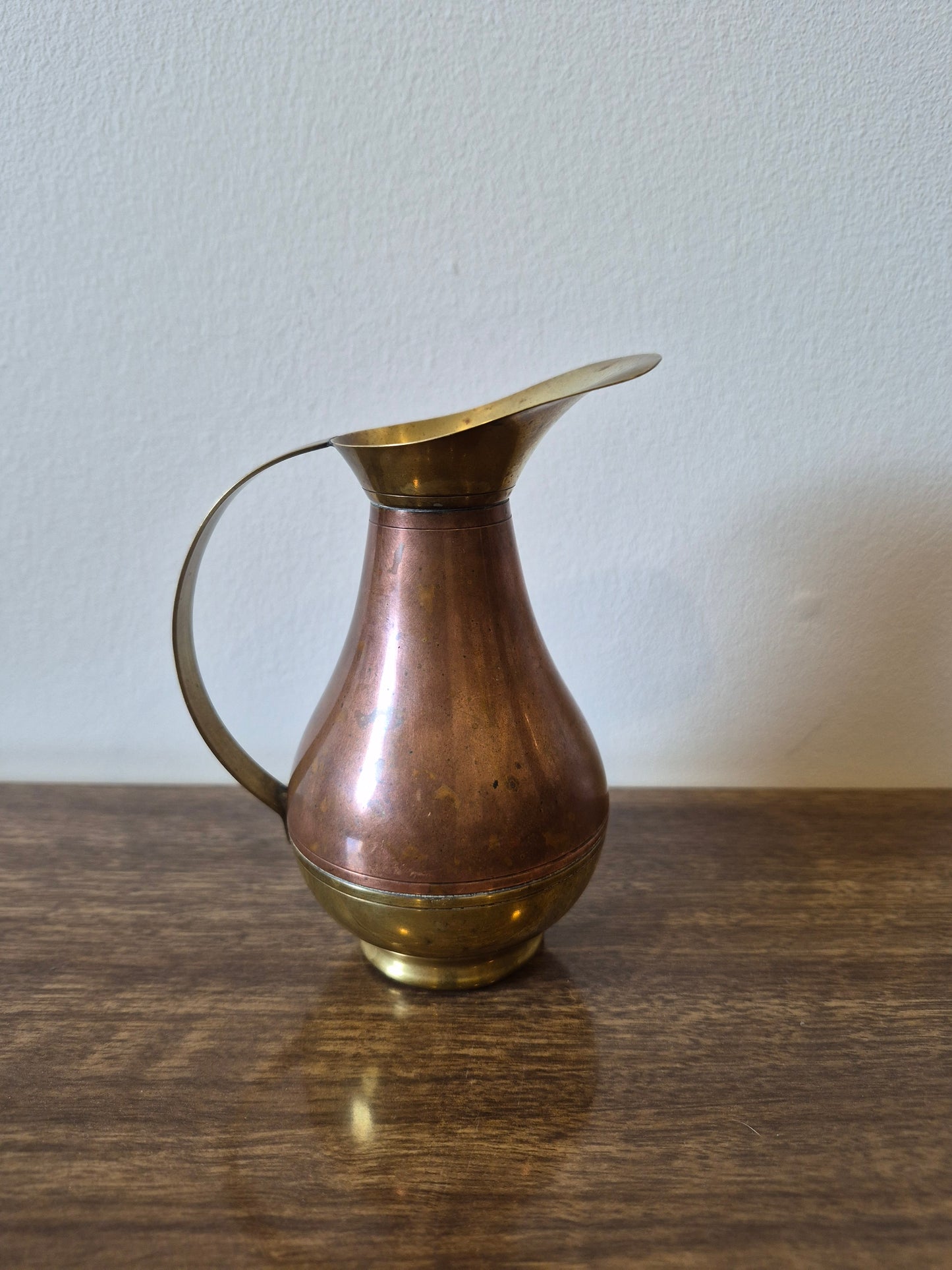 Copper and Brass Vase
