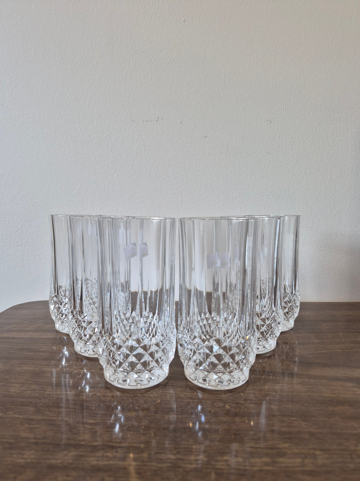 Crystal Water Glasses, Cristal D'Arques (Set of 6)  |  1970's