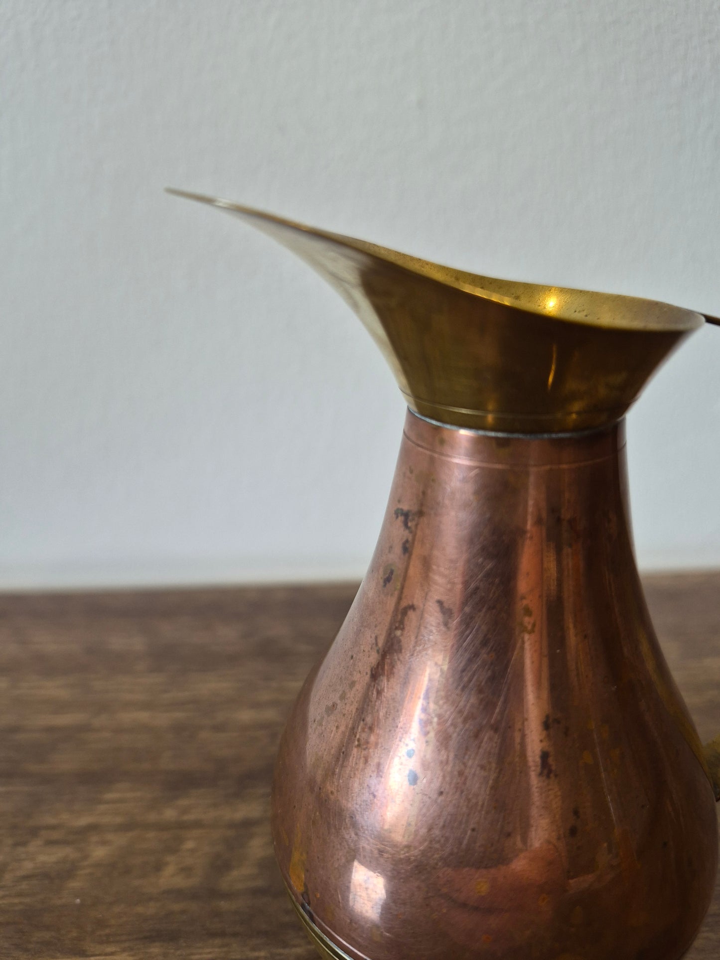Copper and Brass Vase