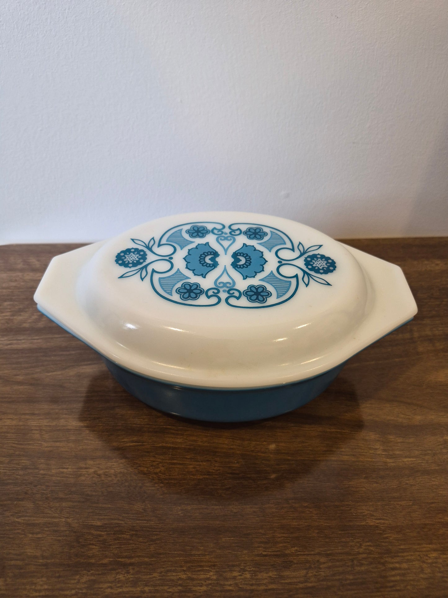 Rare Blue Horizon Casserole Dish, Pyrex