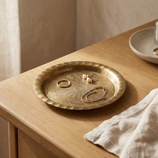 Brass Trinket Tray | 1970's